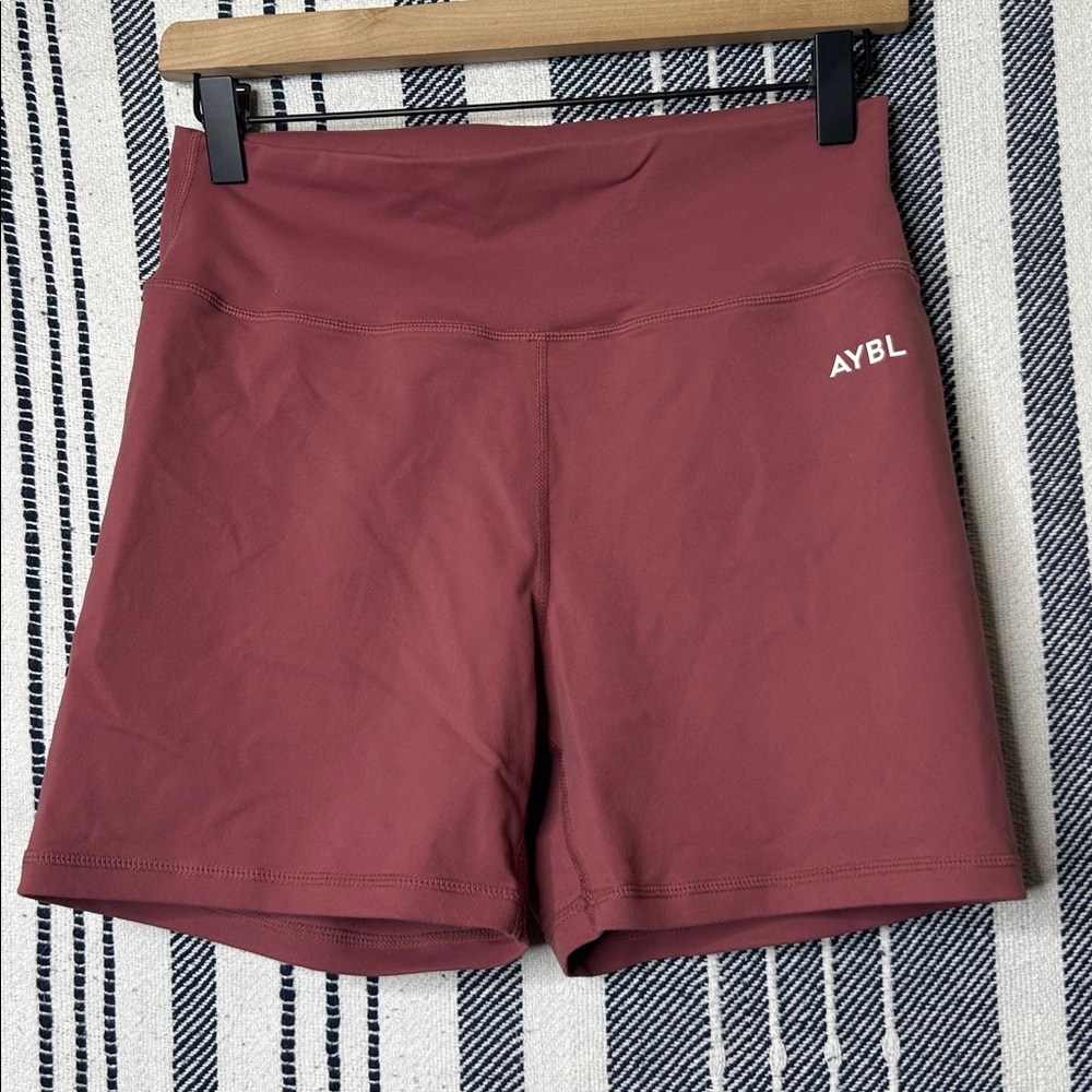 AYBL Women's Athletic Shorts in Mauve/Rose